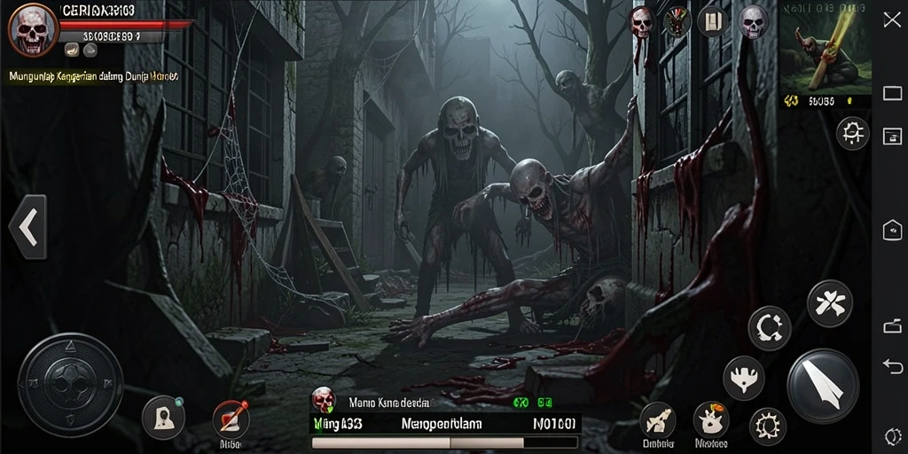 Gameplay menegangkan dengan suasana horor yang mendalam.