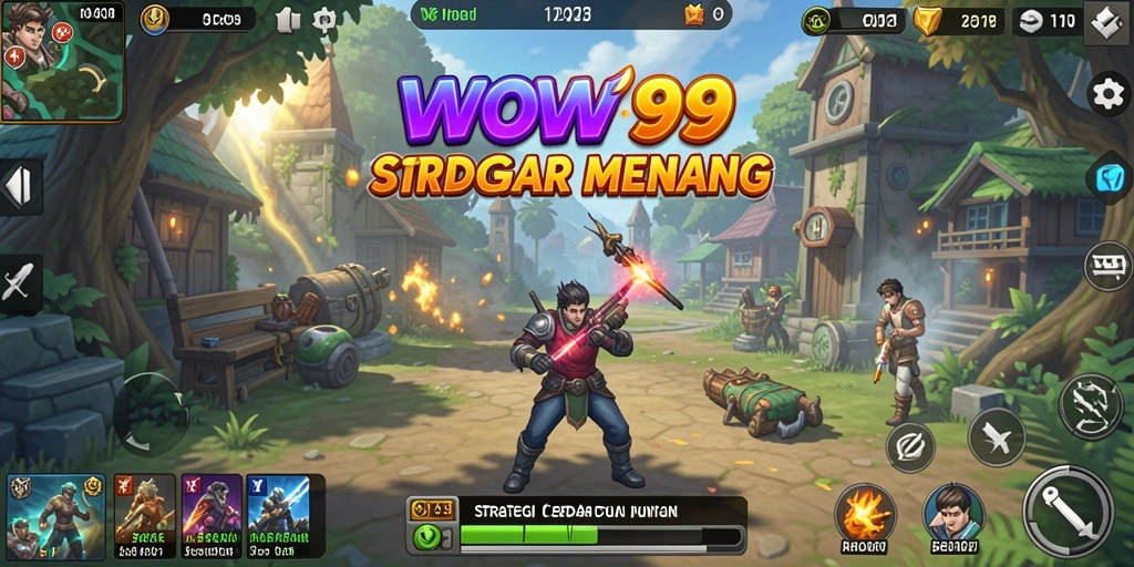 Tampilan gameplay WOW99 yang mendebarkan dengan strategi yang kompleks.