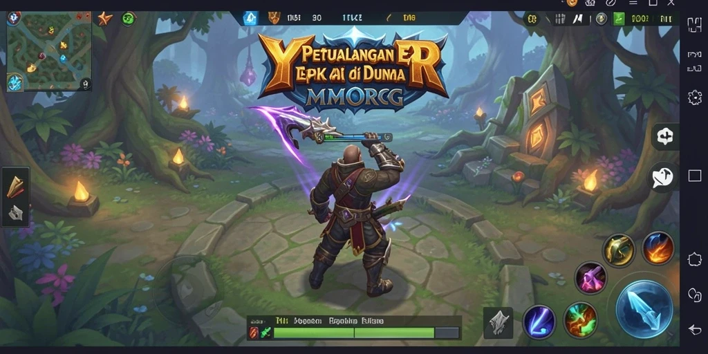 Tampilan gameplay YYRR yang menakjubkan dan imersif.